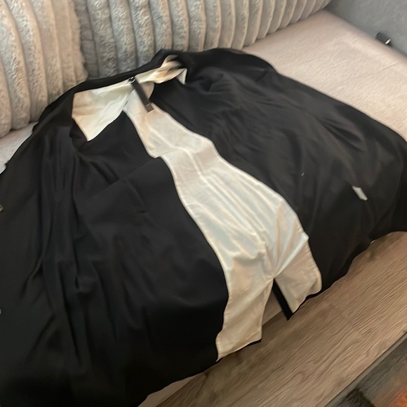 Poleci Black long jacket  Dress Size Small Medium Sz 6.🎉 - Picture 4 of 17